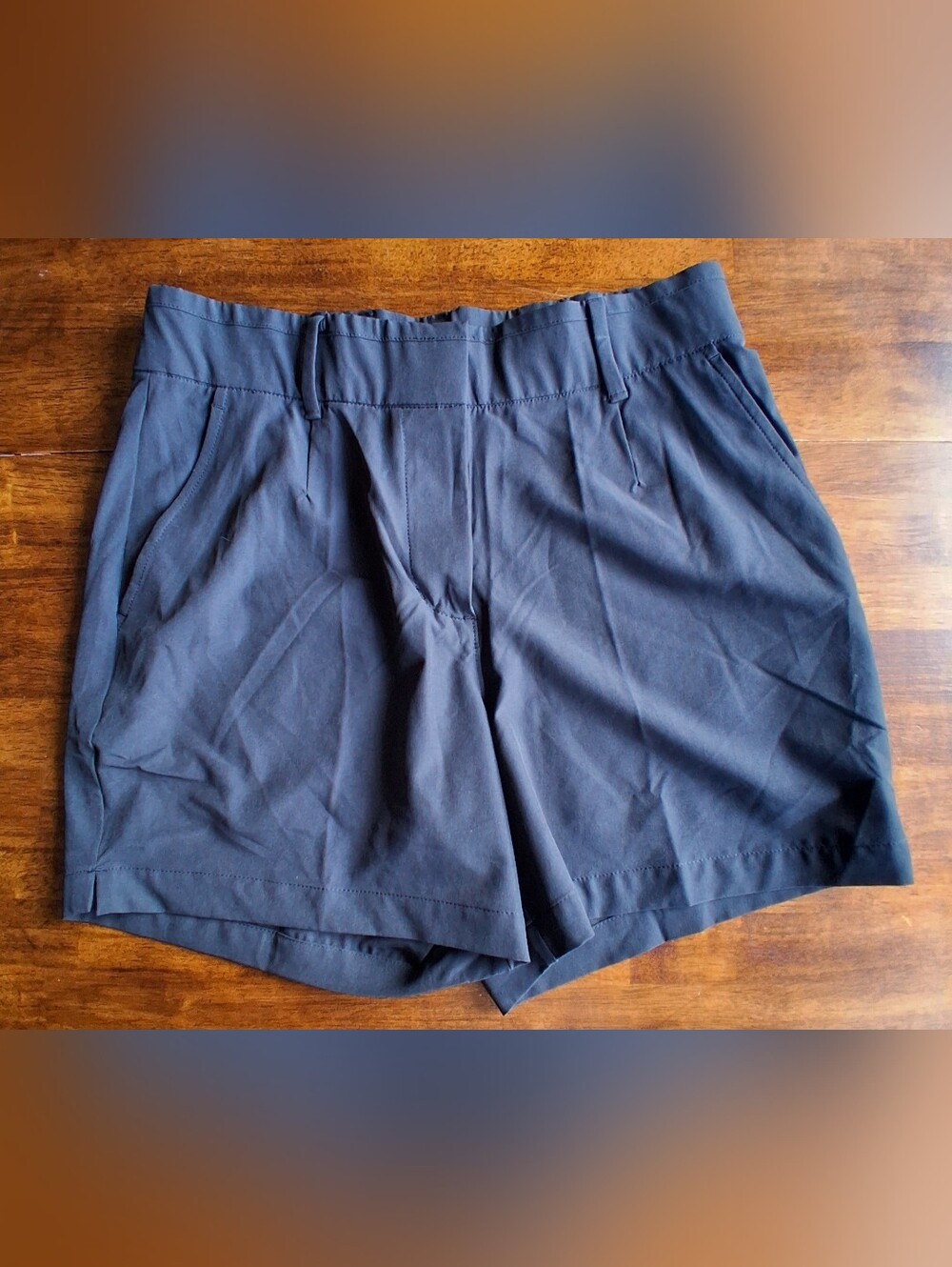 Nike Womens Black Casual- Golf Shorts Size Medium